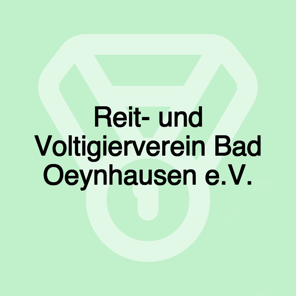 Reit- und Voltigierverein Bad Oeynhausen e.V.