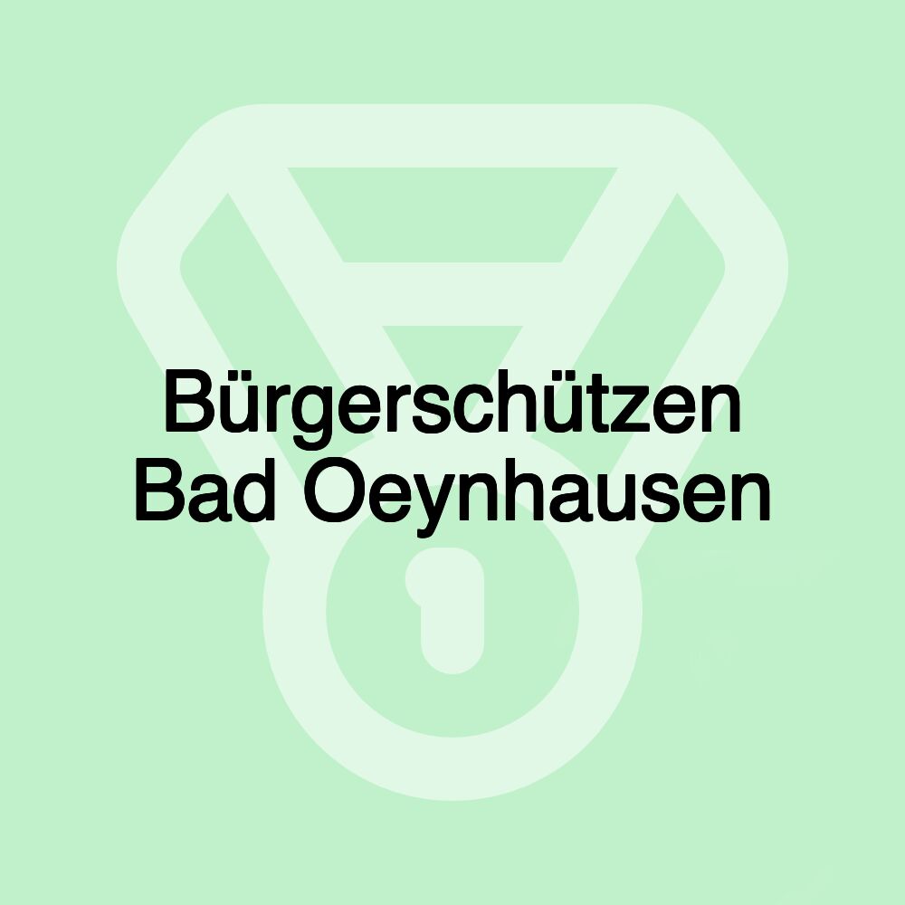 Bürgerschützen Bad Oeynhausen