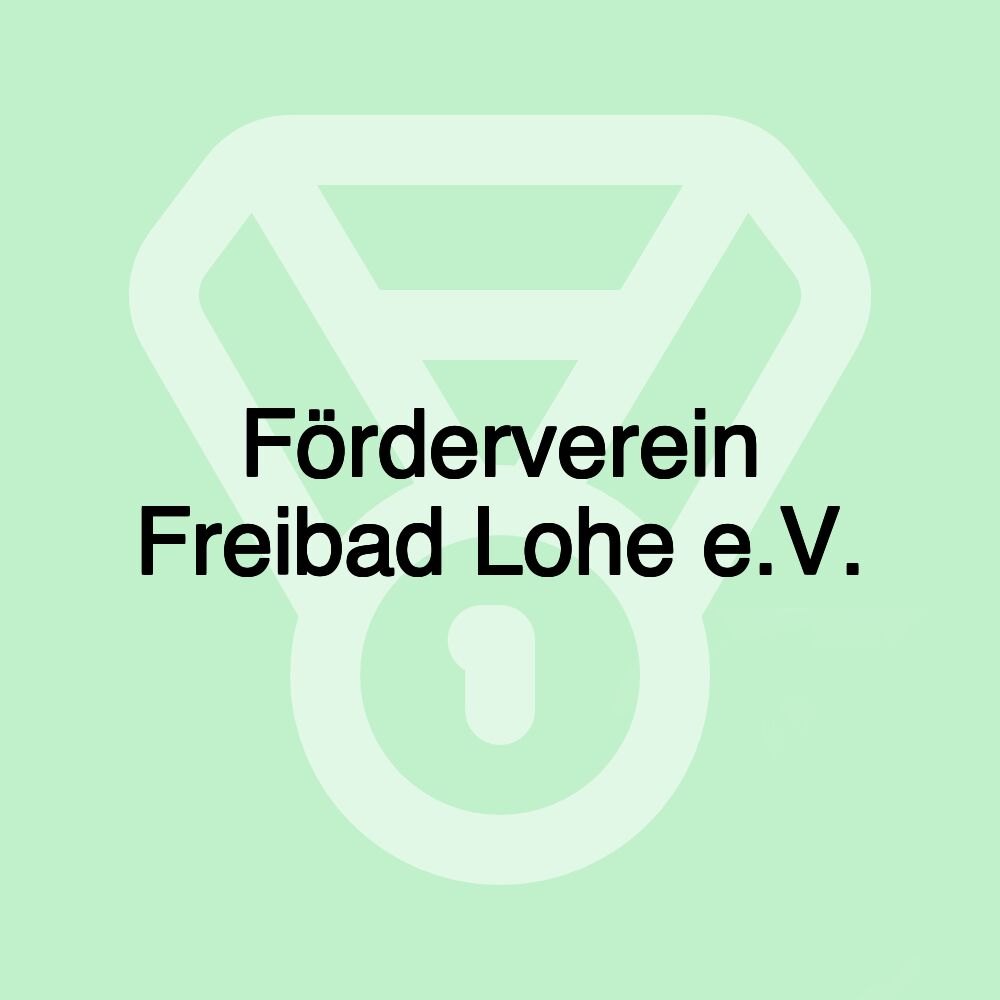 Förderverein Freibad Lohe e.V.