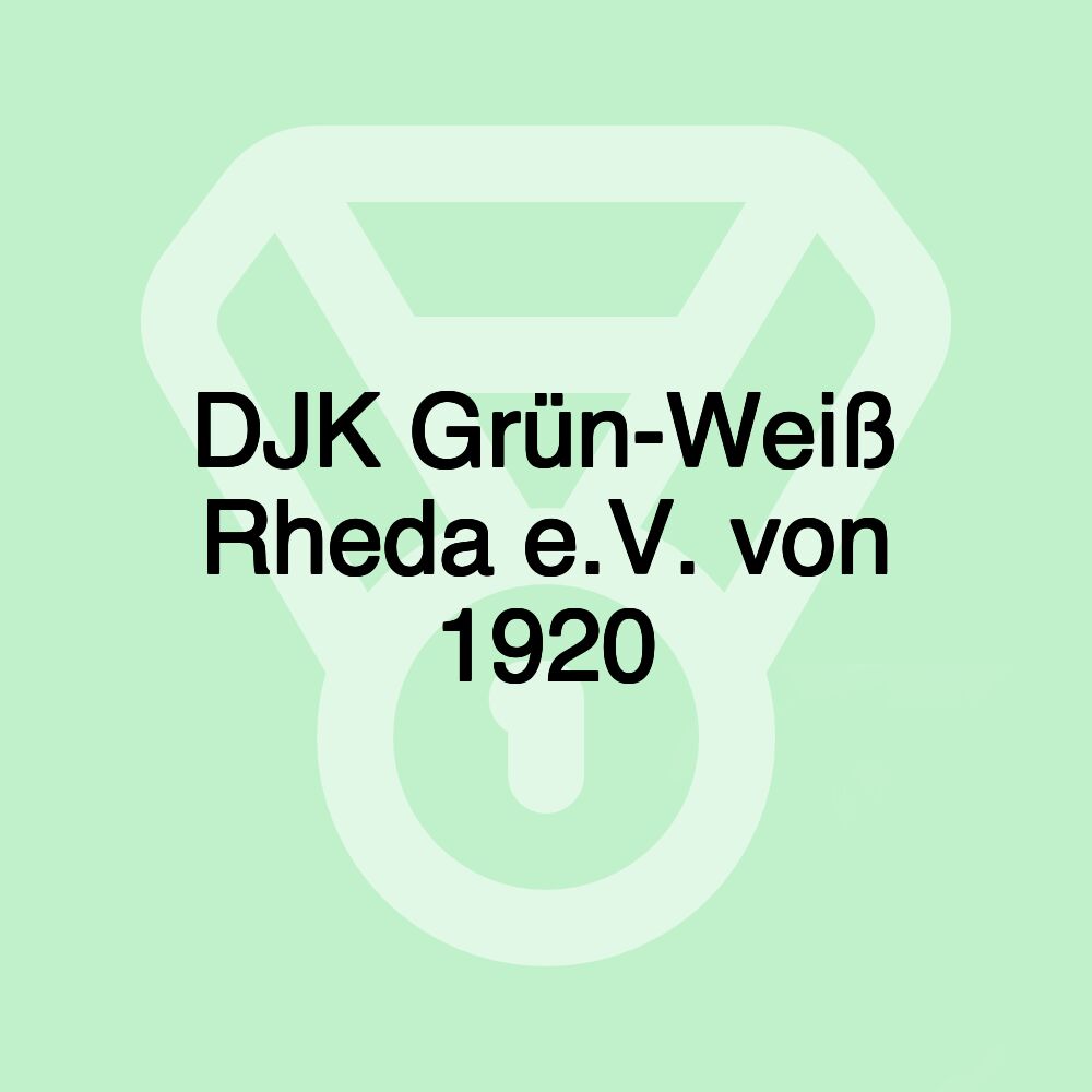 DJK Grün-Weiß Rheda e.V. von 1920