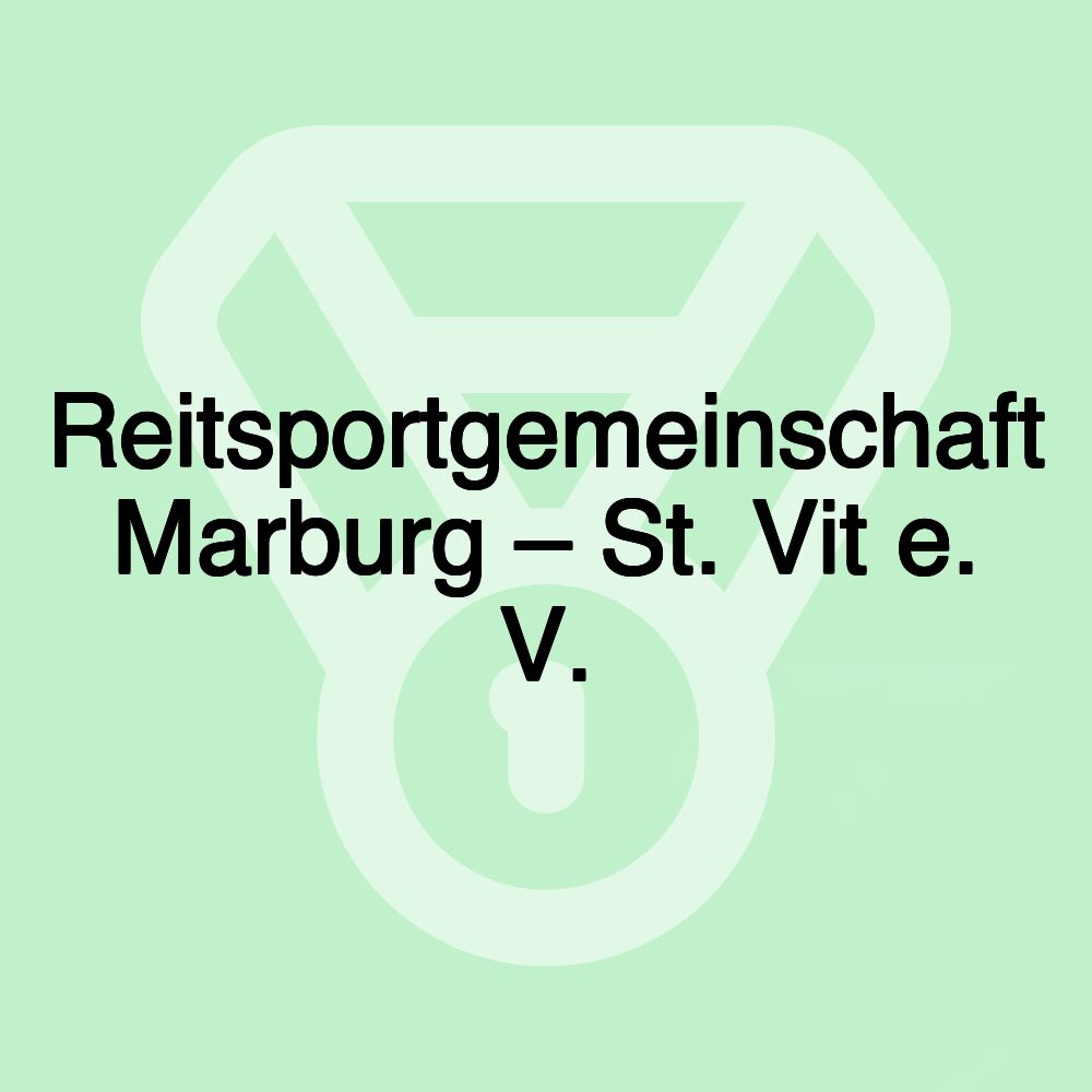 Reitsportgemeinschaft Marburg – St. Vit e. V.