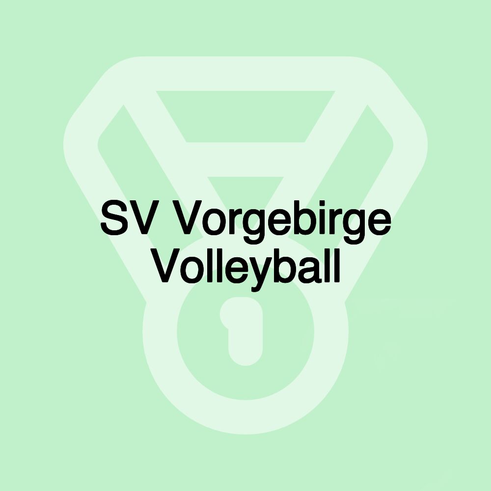 SV Vorgebirge Volleyball