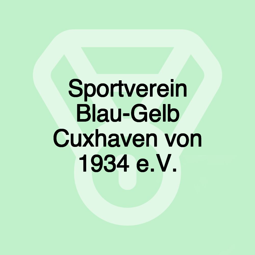 Sportverein Blau-Gelb Cuxhaven von 1934 e.V.