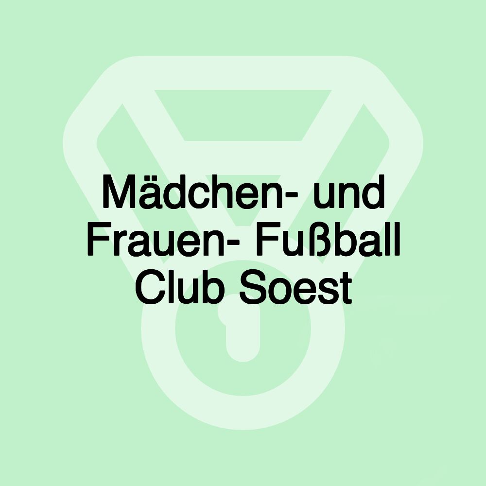 Mädchen- und Frauen- Fußball Club Soest