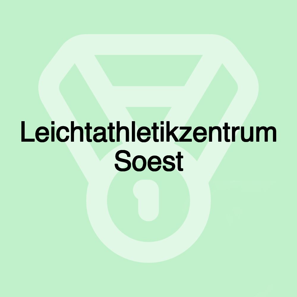 Leichtathletikzentrum Soest