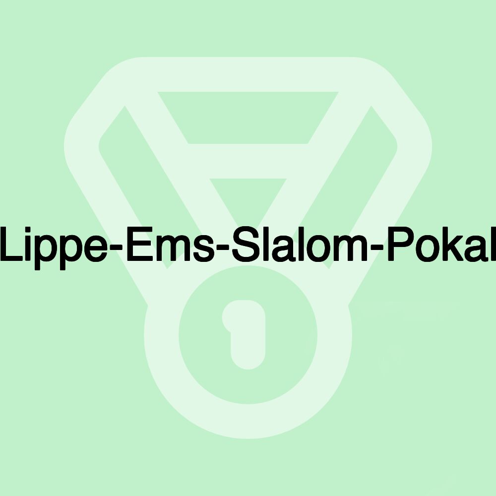 Lippe-Ems-Slalom-Pokal