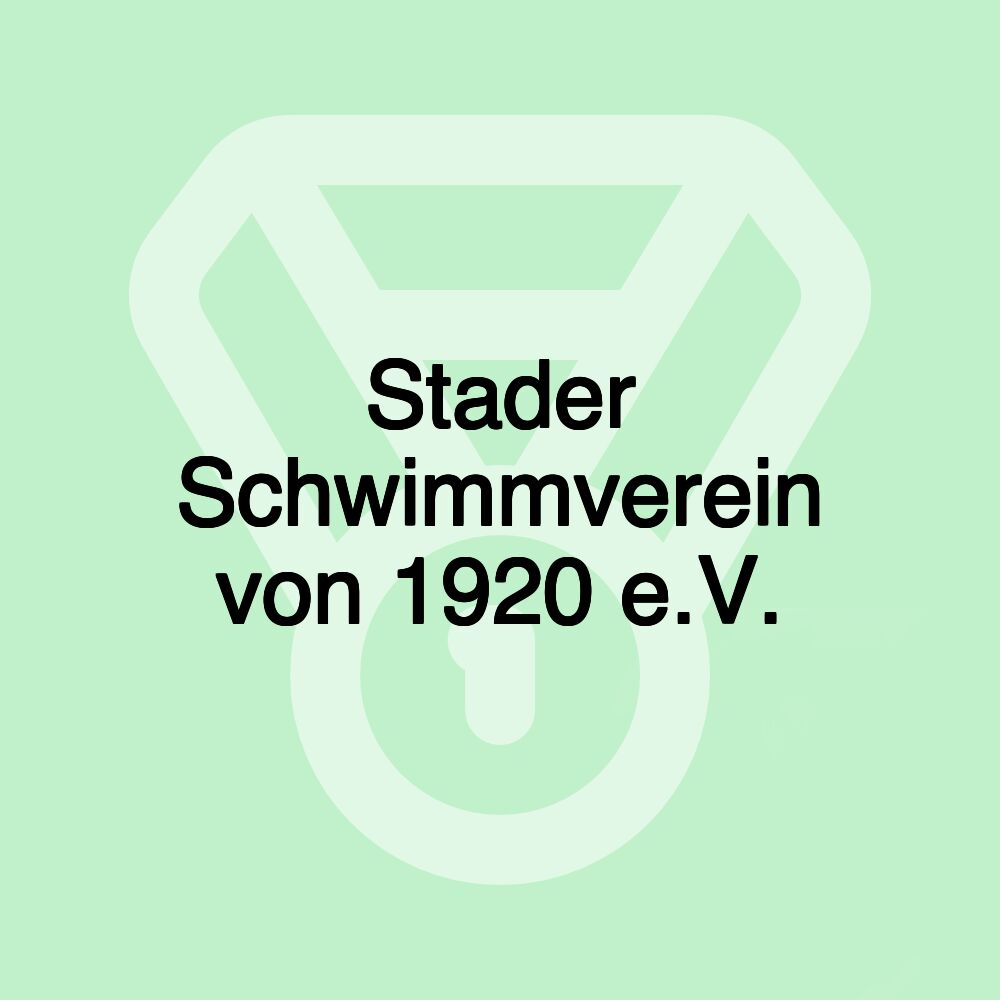 Stader Schwimmverein von 1920 e.V.