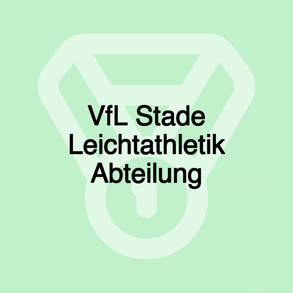 VfL Stade Leichtathletik Abteilung