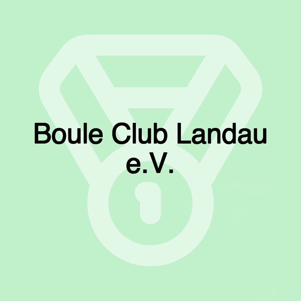 Boule Club Landau e.V.