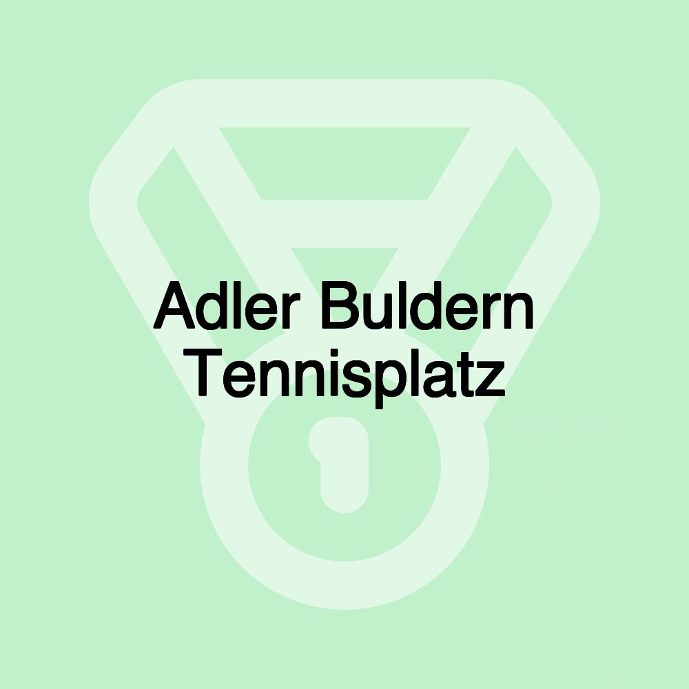 Adler Buldern Tennisplatz