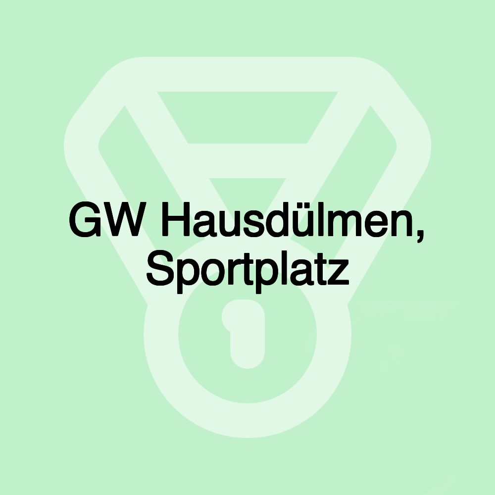 GW Hausdülmen, Sportplatz