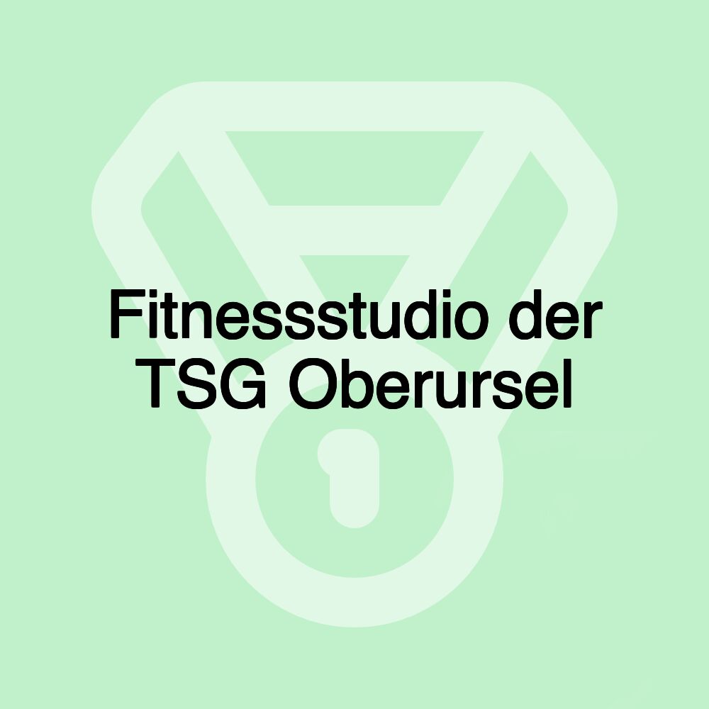 Fitnessstudio der TSG Oberursel