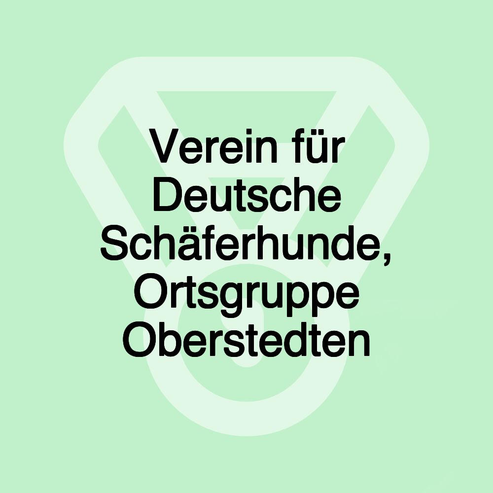 Verein für Deutsche Schäferhunde, Ortsgruppe Oberstedten