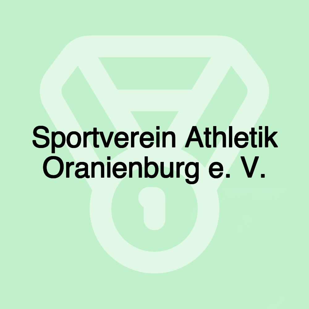 Sportverein Athletik Oranienburg e. V.