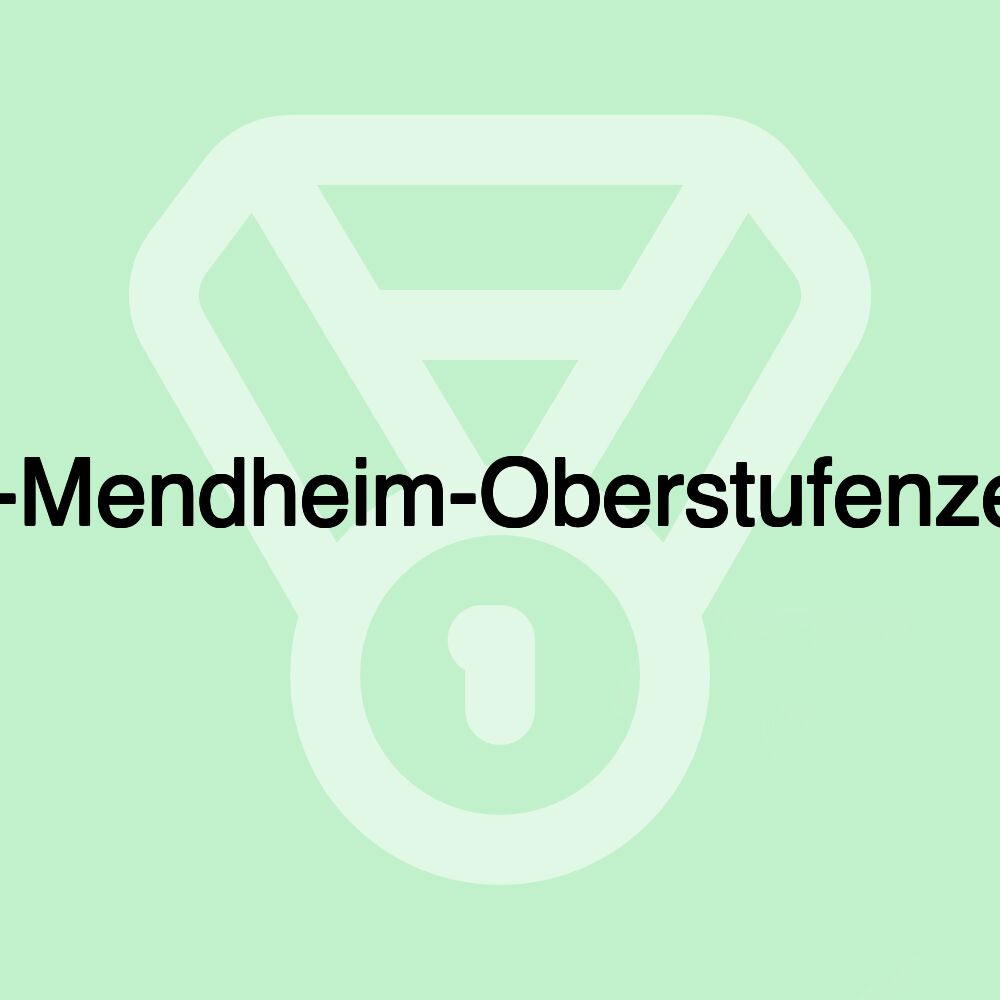 Georg-Mendheim-Oberstufenzentrum