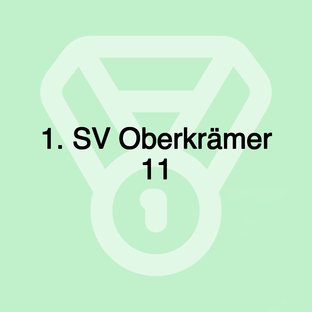 1. SV Oberkrämer 11