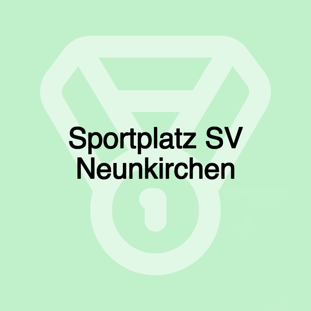 Sportplatz SV Neunkirchen