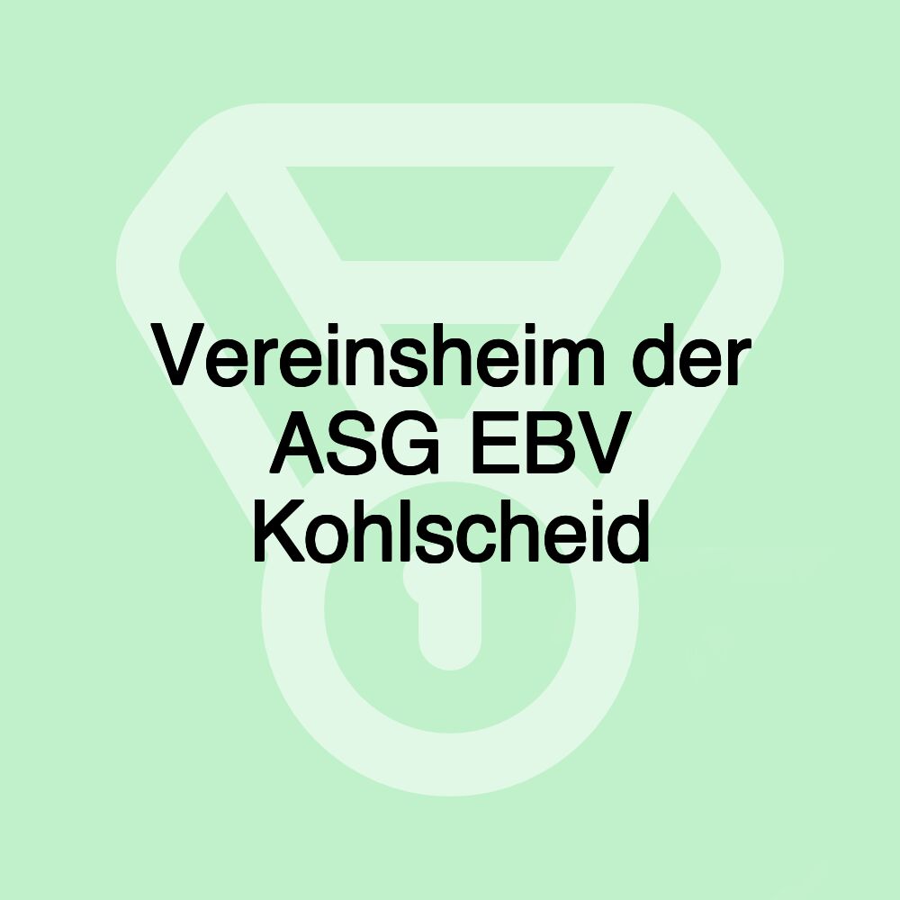 Vereinsheim der ASG EBV Kohlscheid