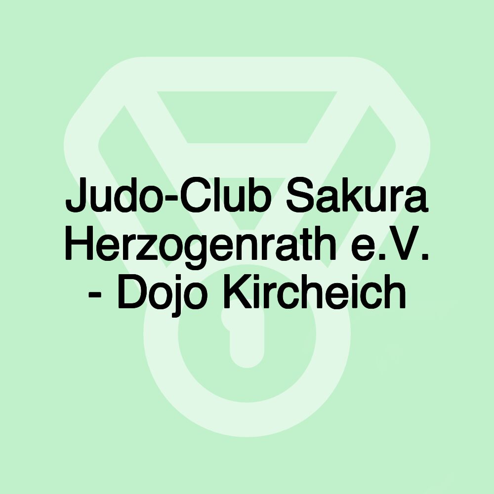 Judo-Club Sakura Herzogenrath e.V. - Dojo Kircheich