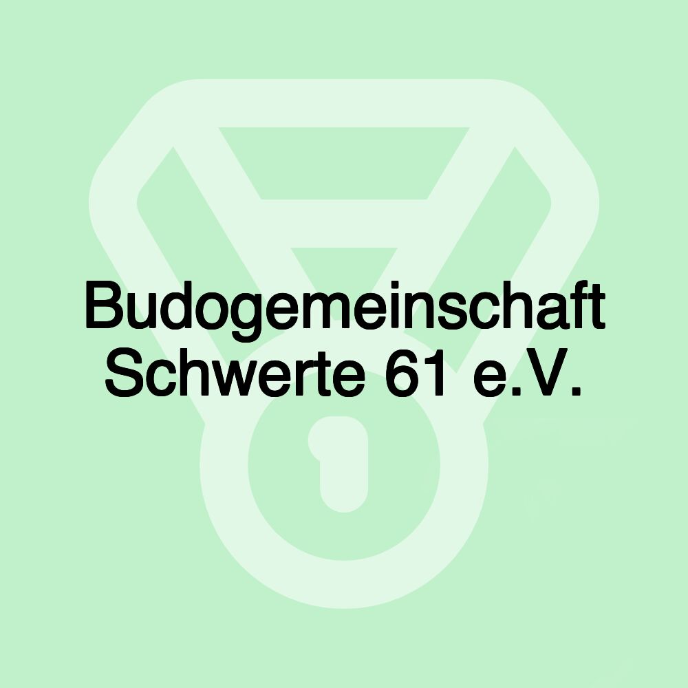 Budogemeinschaft Schwerte 61 e.V.