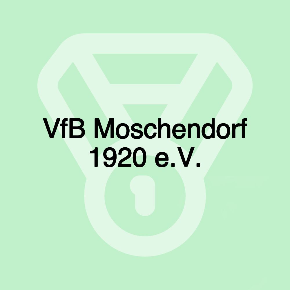 VfB Moschendorf 1920 e.V.