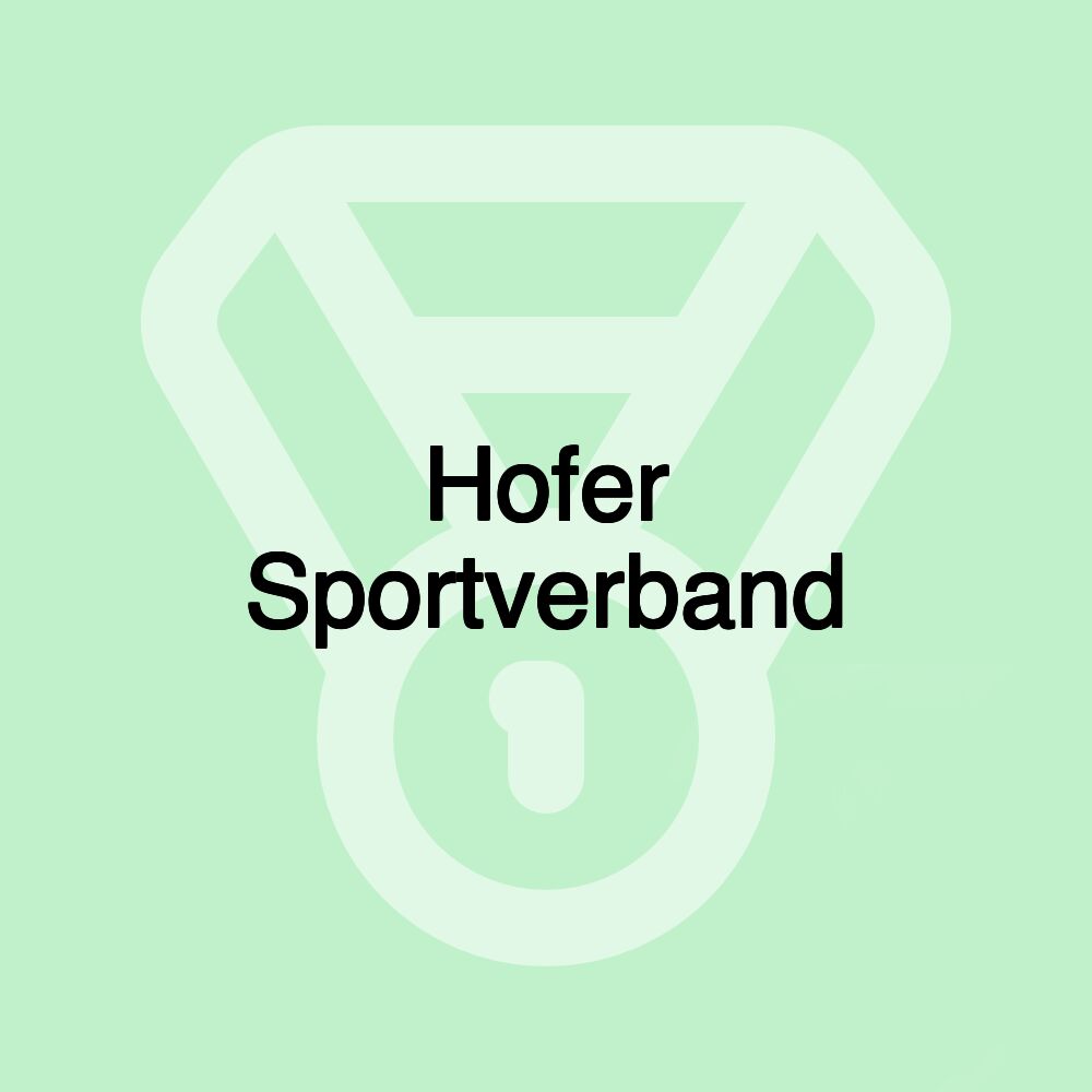 Hofer Sportverband