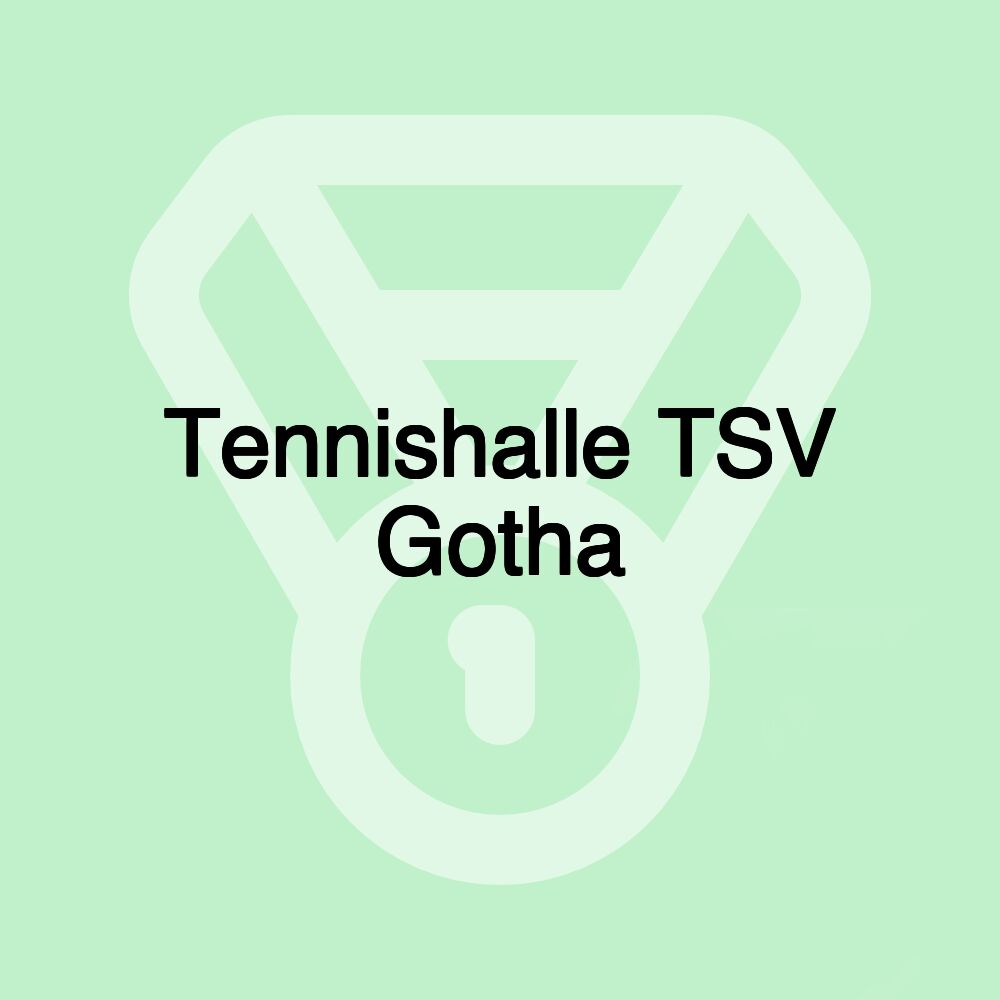 Tennishalle TSV Gotha