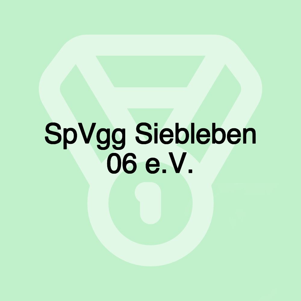 SpVgg Siebleben 06 e.V.