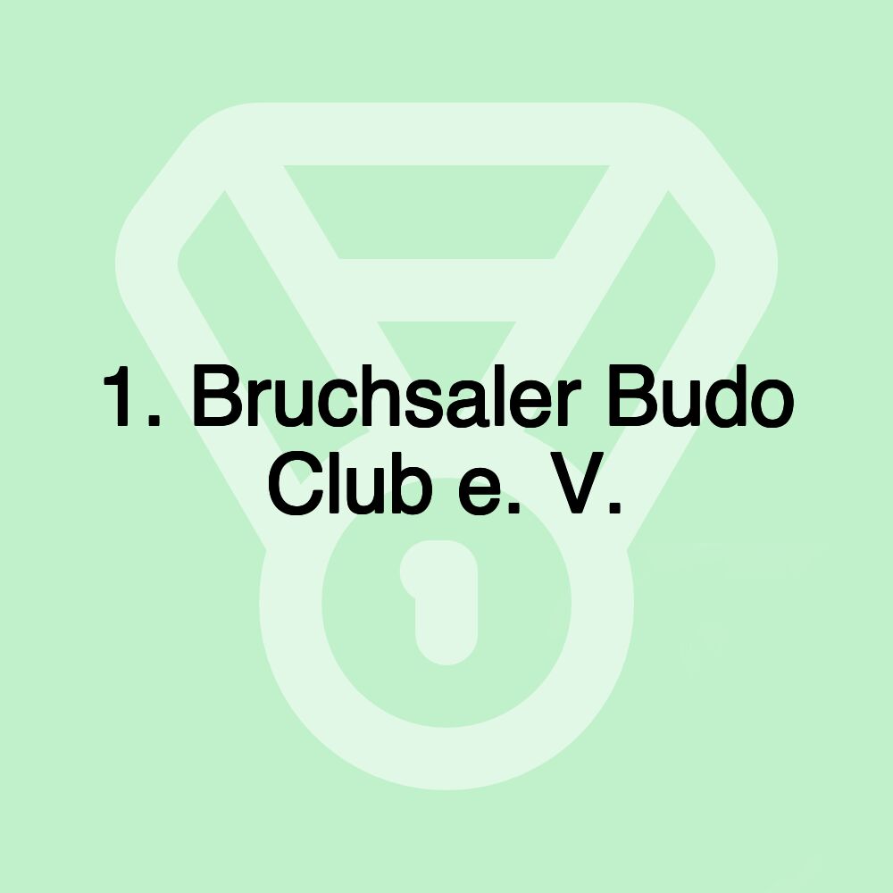 1. Bruchsaler Budo Club e. V.