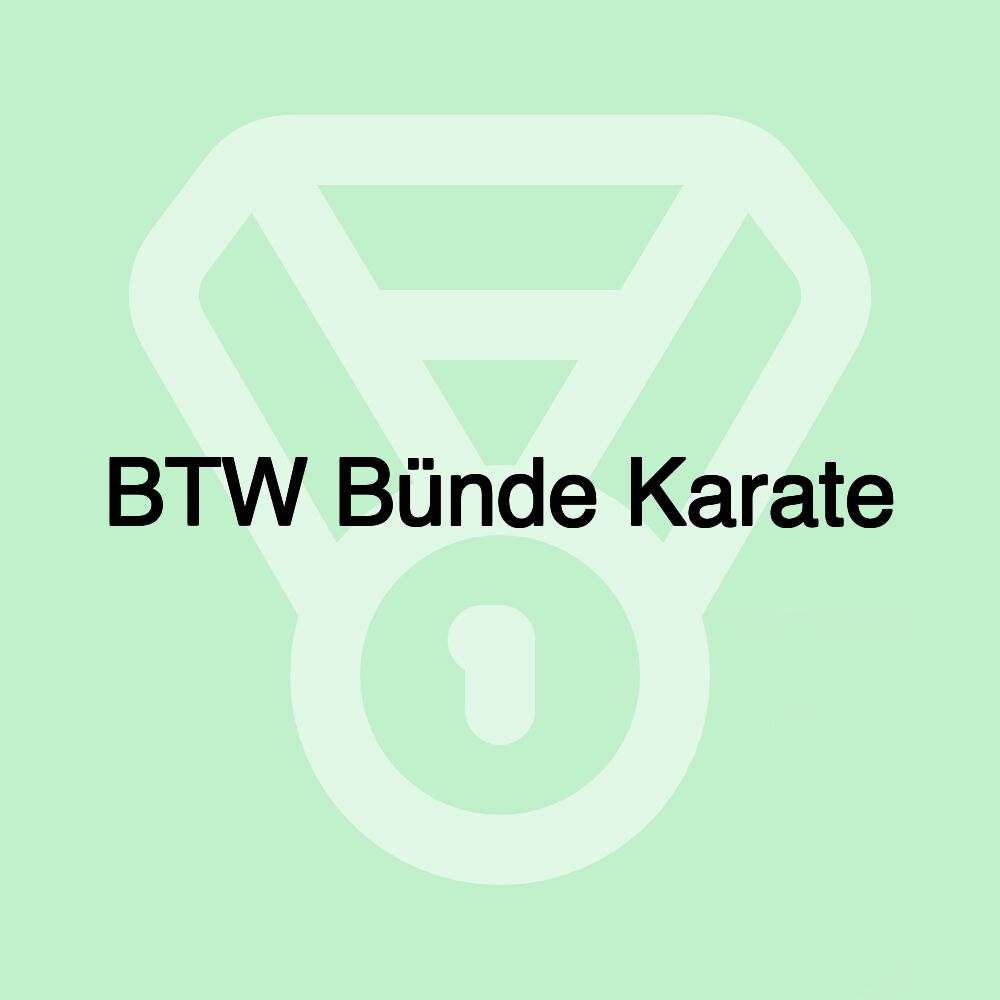 BTW Bünde Karate