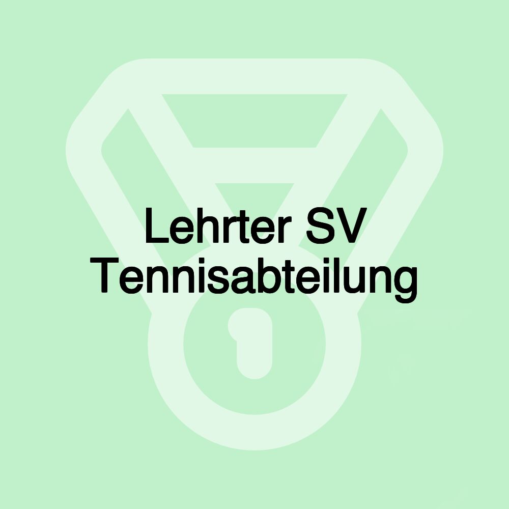 Lehrter SV Tennisabteilung