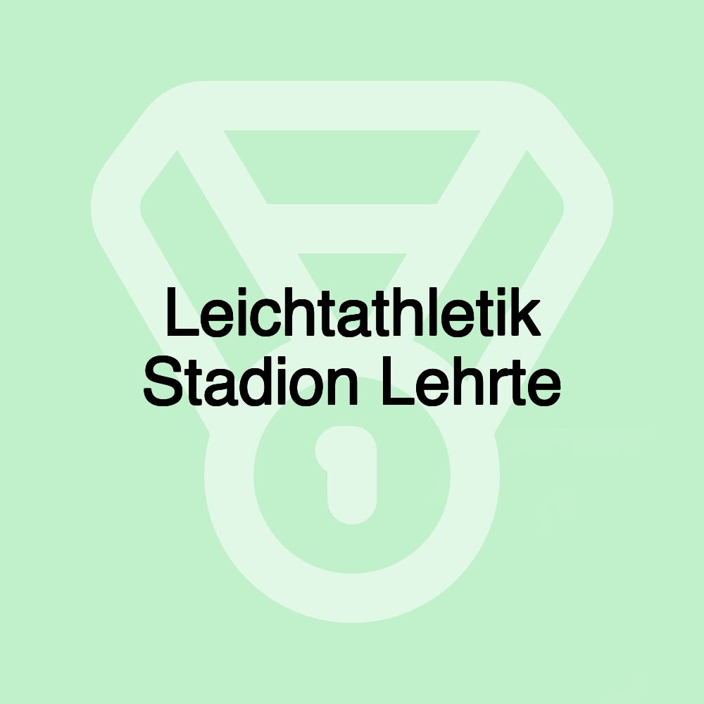 Leichtathletik Stadion Lehrte