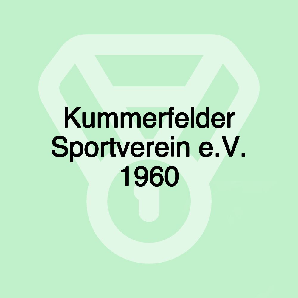 Kummerfelder Sportverein e.V. 1960