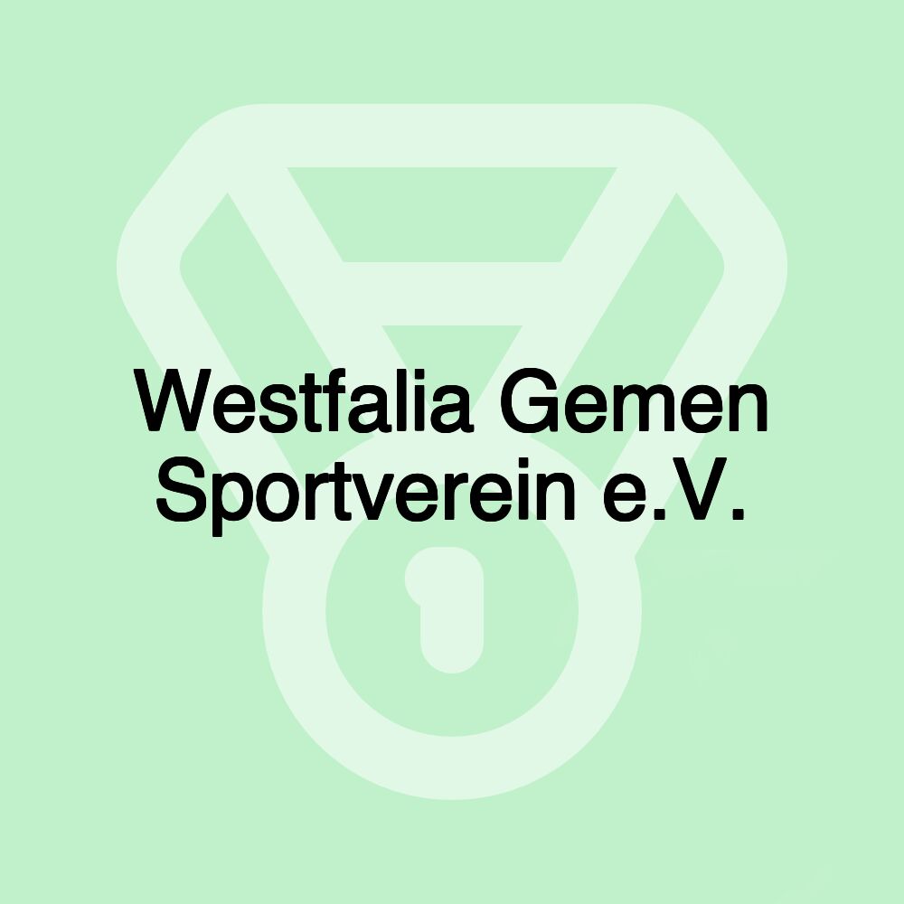 Westfalia Gemen Sportverein e.V.