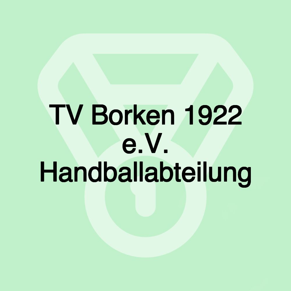 TV Borken 1922 e.V. Handballabteilung