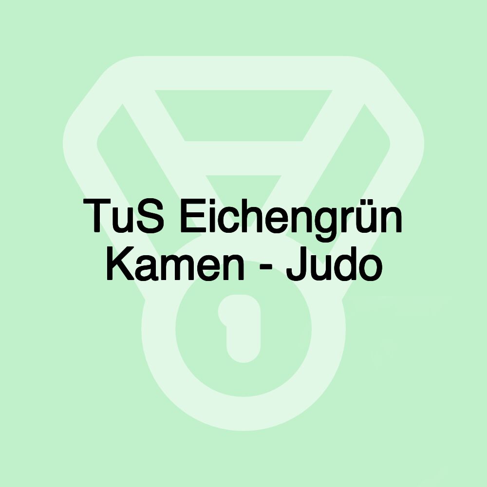 TuS Eichengrün Kamen - Judo