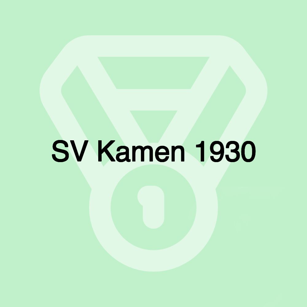 SV Kamen 1930