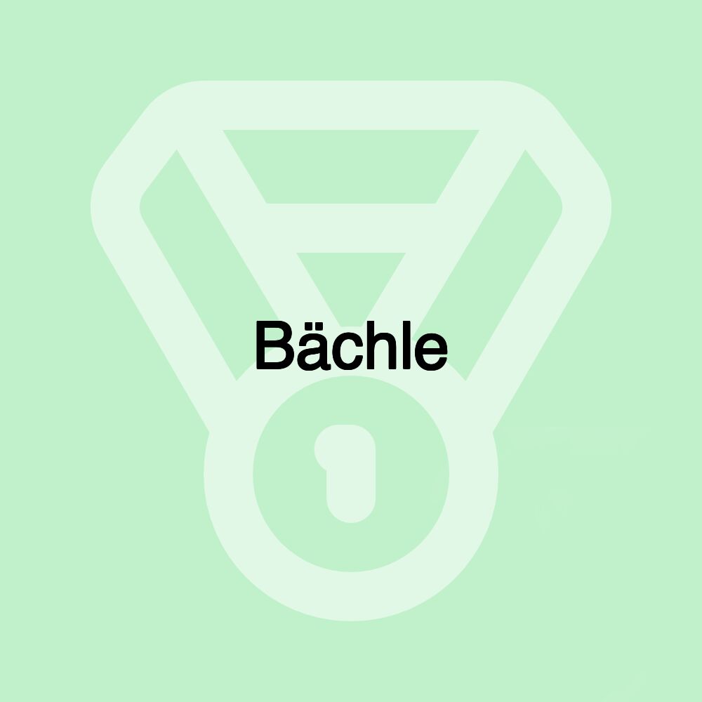 Bächle