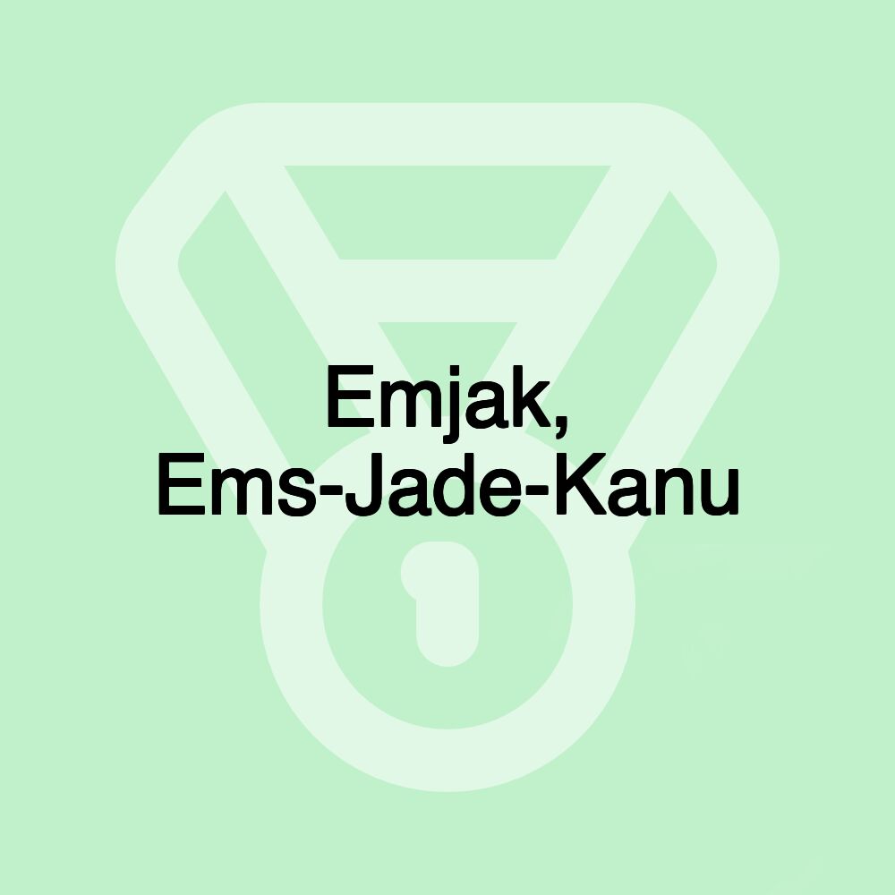 Emjak, Ems-Jade-Kanu