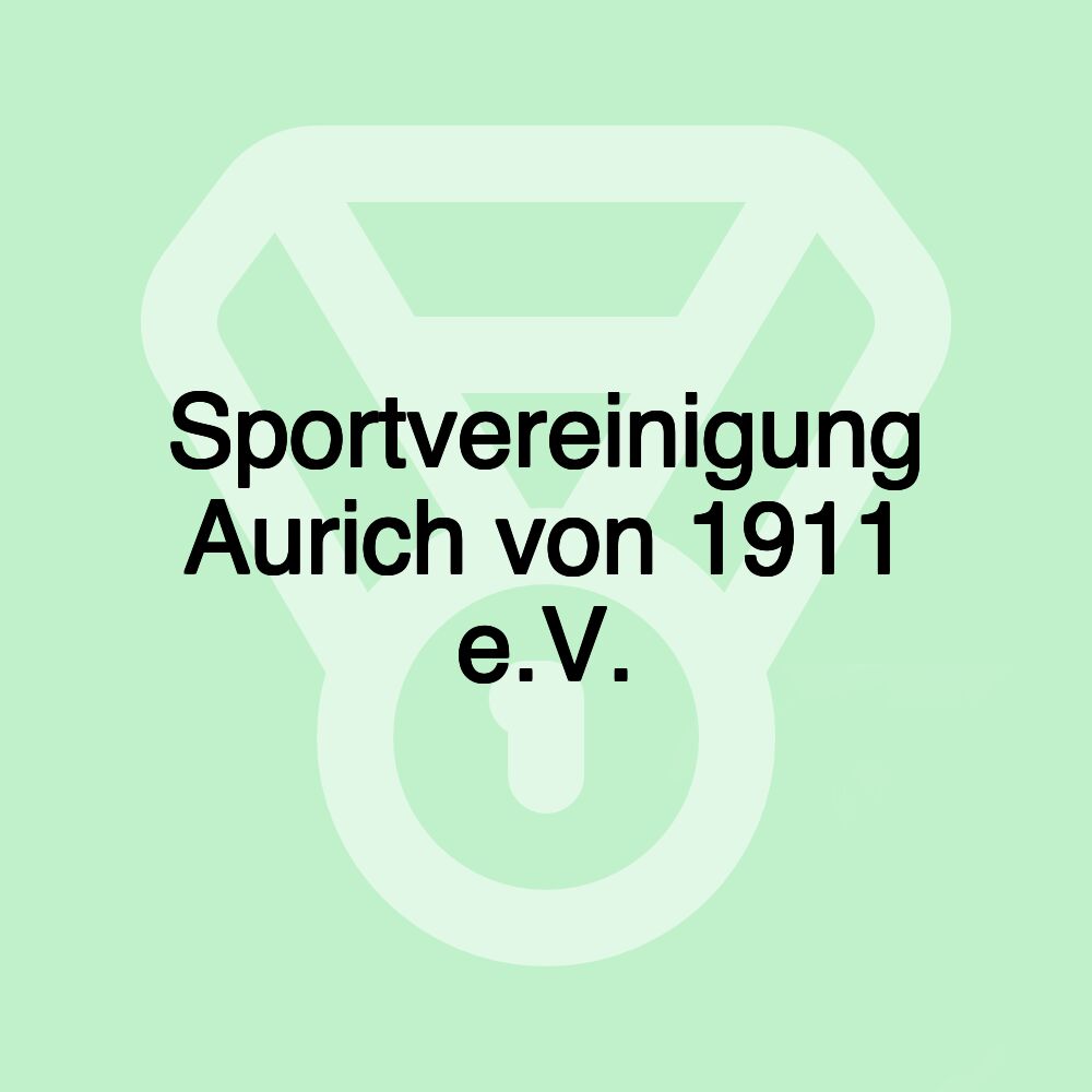 Sportvereinigung Aurich von 1911 e.V.