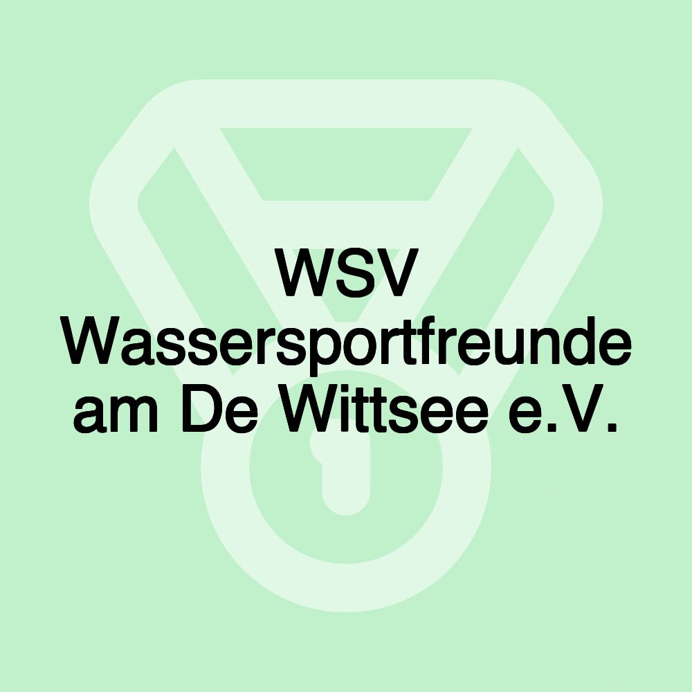 WSV Wassersportfreunde am De Wittsee e.V.