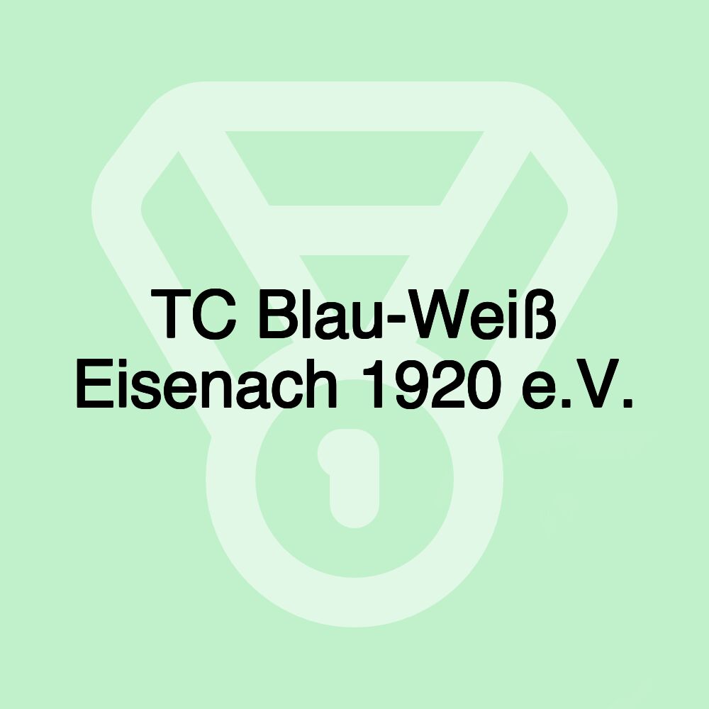 TC Blau-Weiß Eisenach 1920 e.V.