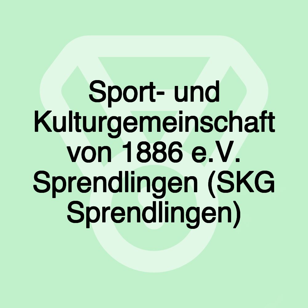 Sport- und Kulturgemeinschaft von 1886 e.V. Sprendlingen (SKG Sprendlingen)