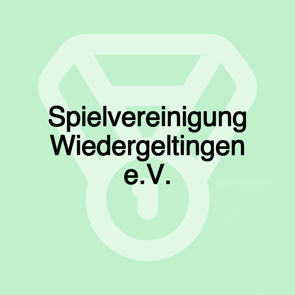 Spielvereinigung Wiedergeltingen e.V.