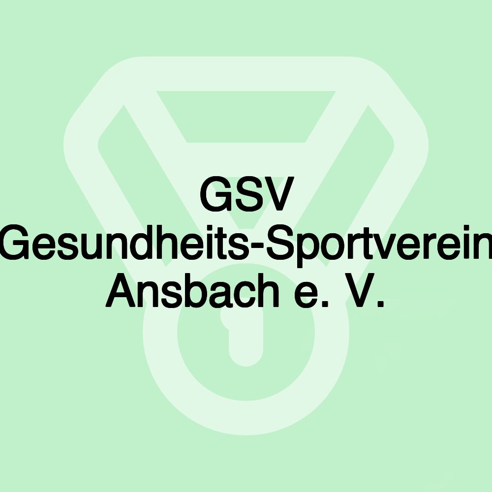 GSV Gesundheits-Sportverein Ansbach e. V.