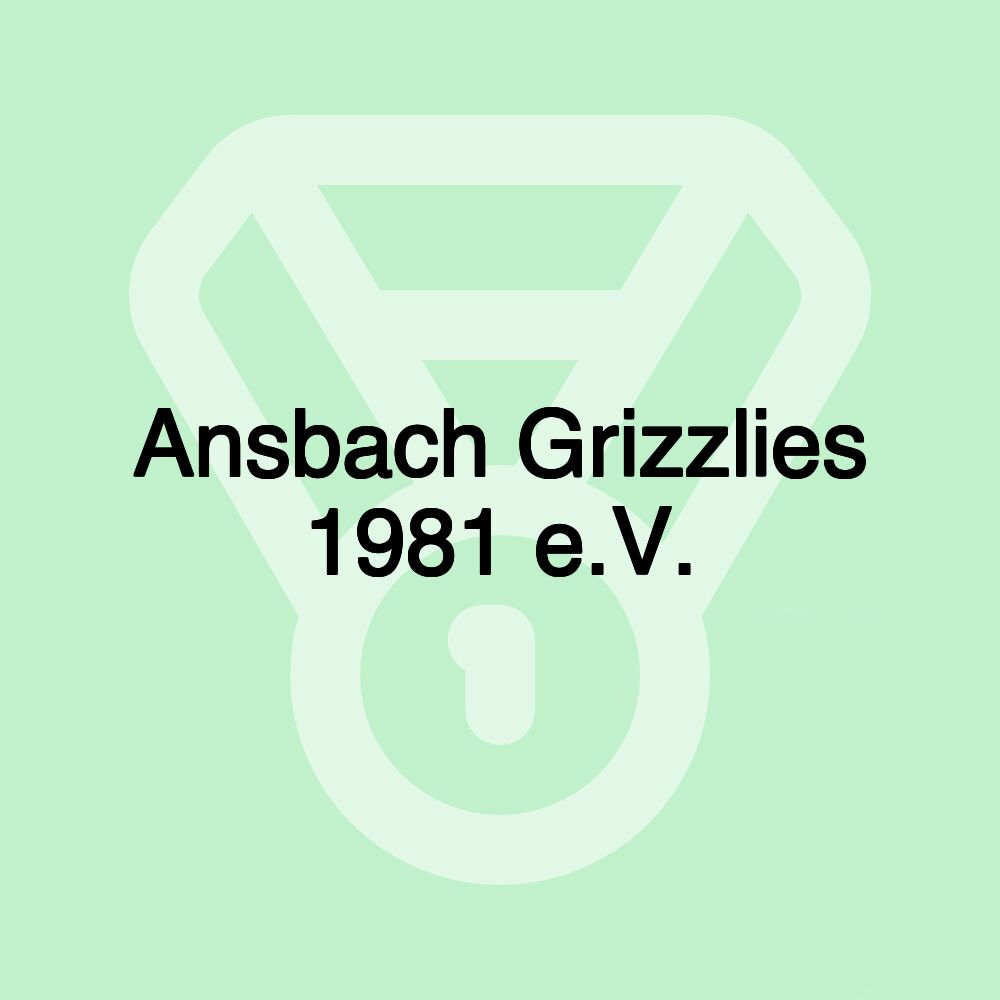 Ansbach Grizzlies 1981 e.V.