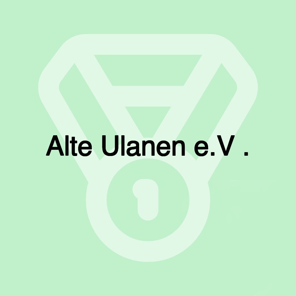 Alte Ulanen e.V .