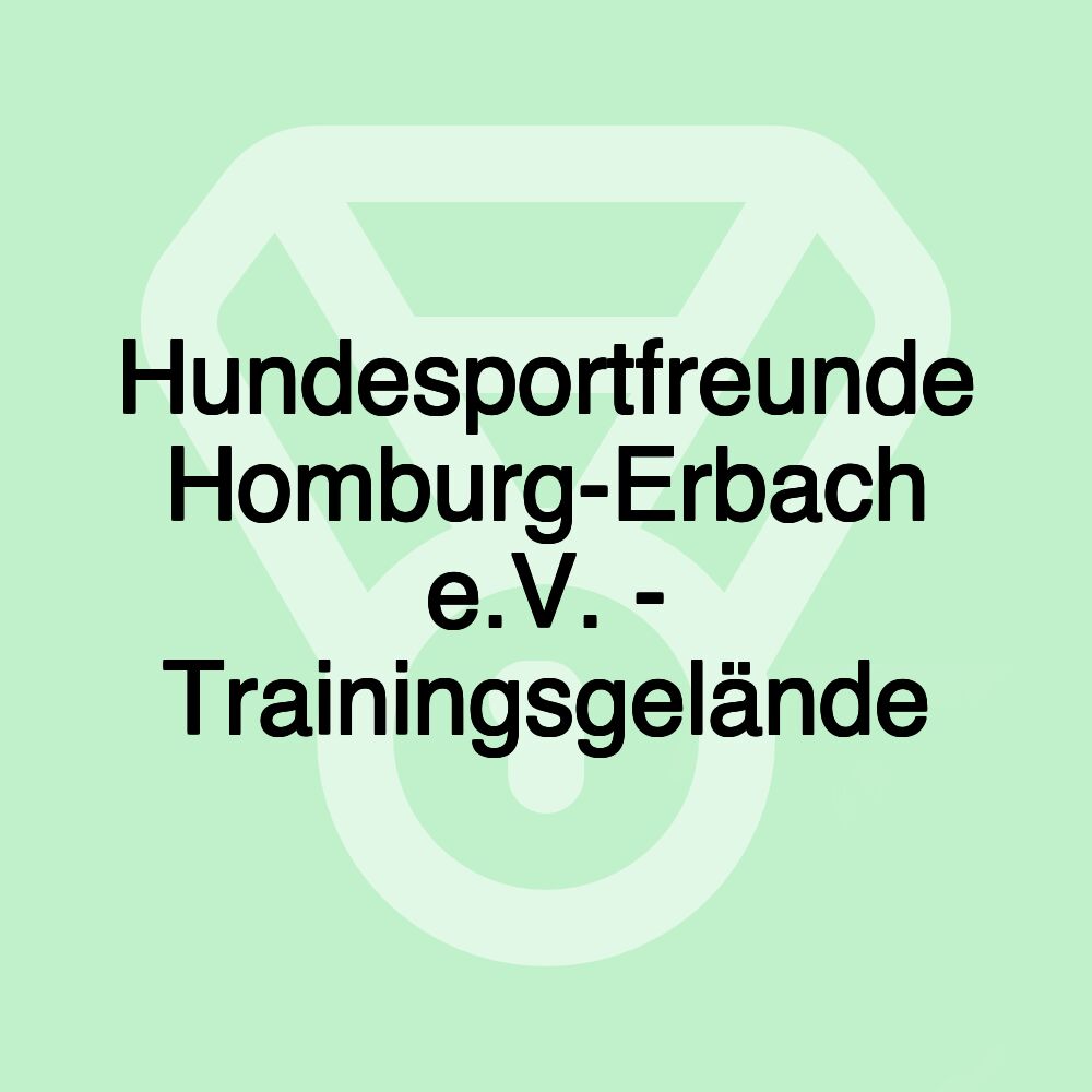 Hundesportfreunde Homburg-Erbach e.V. - Trainingsgelände