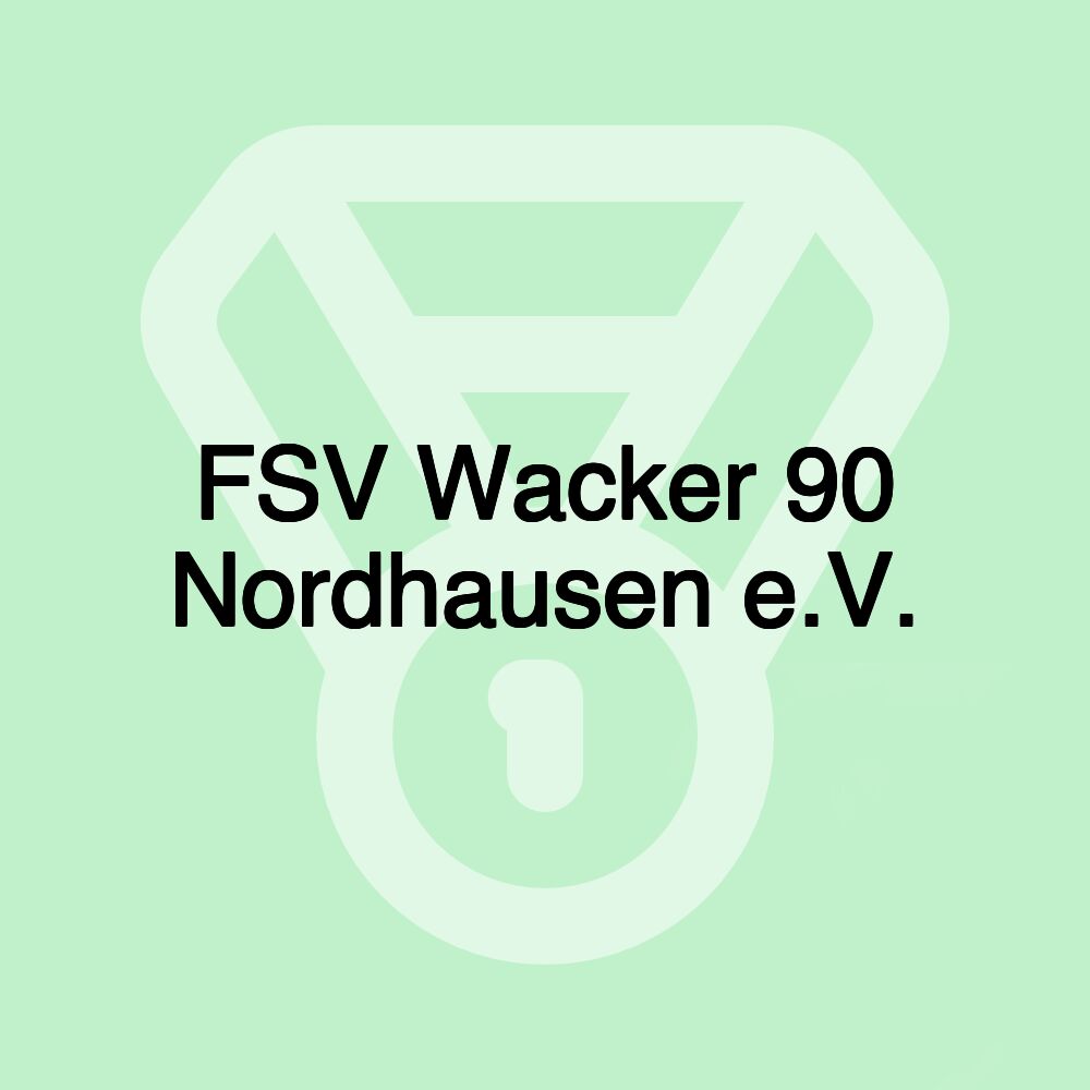 FSV Wacker 90 Nordhausen e.V.