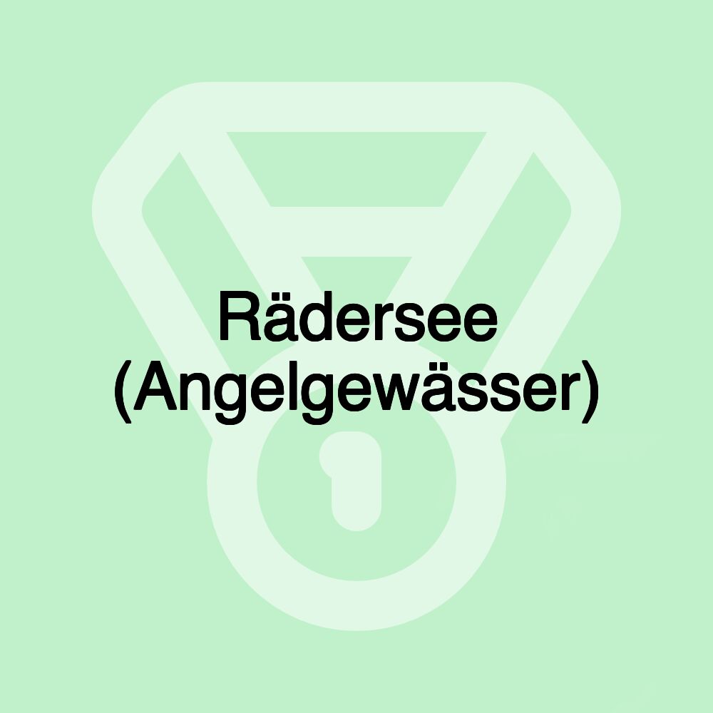 Rädersee (Angelgewässer)